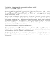 COMUNICATO MIUR