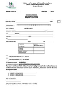 SCELTA-PROVINCIA