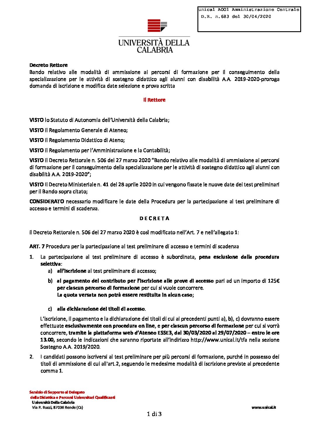 decreto proroga