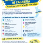 30 Ottobre 2026 Dimensionamento scolastico 2027/2028, in Calabria nessun nuovo accorpamento: confermate 279 autonomie